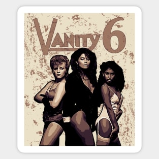 vanity 6 // 80s Sticker